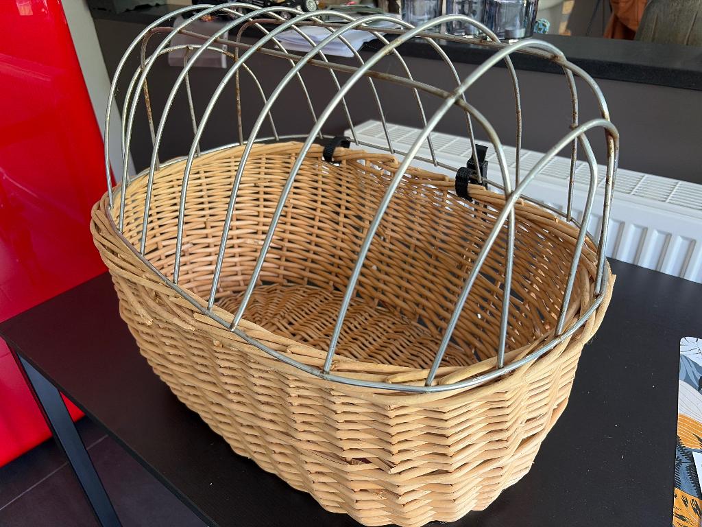 Fietsmand hond, Fietsen en Brommers, Ophalen, Gebruikt, Fietsmand, Overige merken