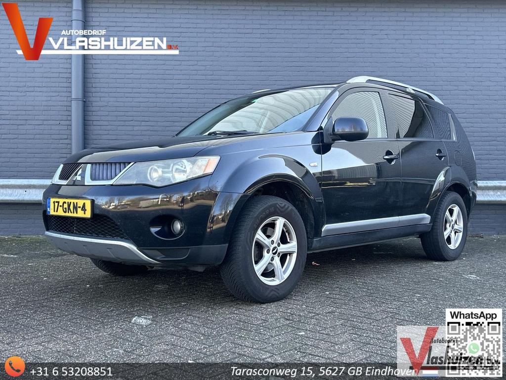 Mitsubishi Outlander 2.4 Intro Edition 2WD | Climate | Cruis, Auto's, Mitsubishi, Traction-control, Outlander, Zwart, Zwart