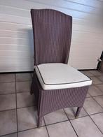 6 rieten eetkamerstoelen van Lloyd Loom, Autres couleurs, Landelijk, Enlèvement, Osier ou Rotin