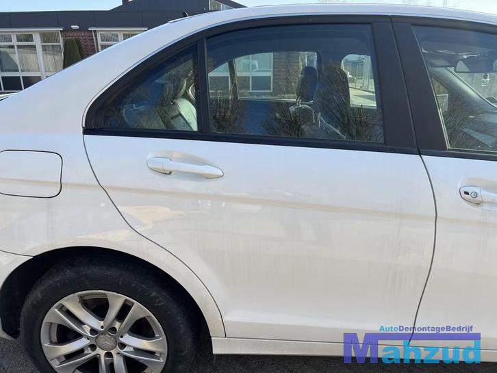 MERCEDES C klasse W204 wit 149 rechts achter deur 2011-2014, Auto-onderdelen, Carrosserie, Deur, Mercedes-Benz, Achter, Rechts