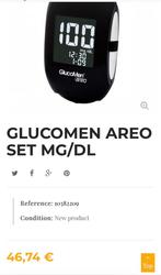 Glucosemeter nieuw, Sports & Fitness, Cardiofréquencemètres, Enlèvement ou Envoi, Comme neuf