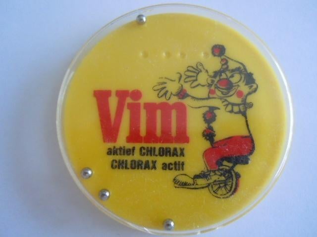 Spelletje van Vim - clown jongleur cirkus, Verzamelen, Ophalen of Verzenden, Gebruikt, Overige typen