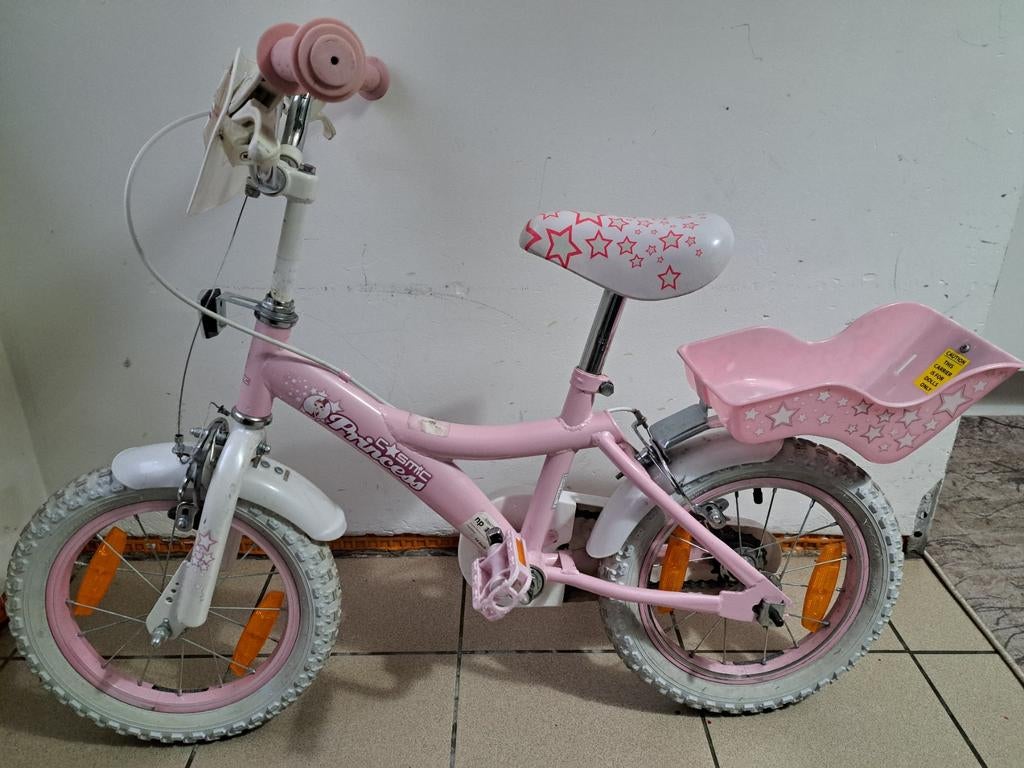 Roze meisjes fiets., Fietsen en Brommers, Fietsen | Kinderfietsjes, Ophalen of Verzenden