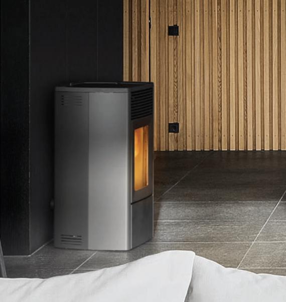 Pelletkachel MCZ Ego Air M+, Huis en Inrichting, Woonaccessoires | Overige, Nieuw, Overige materialen, Meerkleurig, Overige stijlen