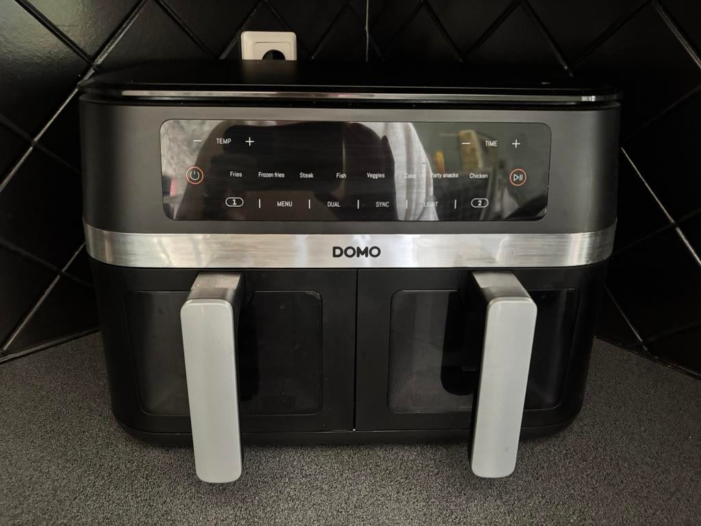 Air Fryer double, Ophalen, Zo goed als nieuw