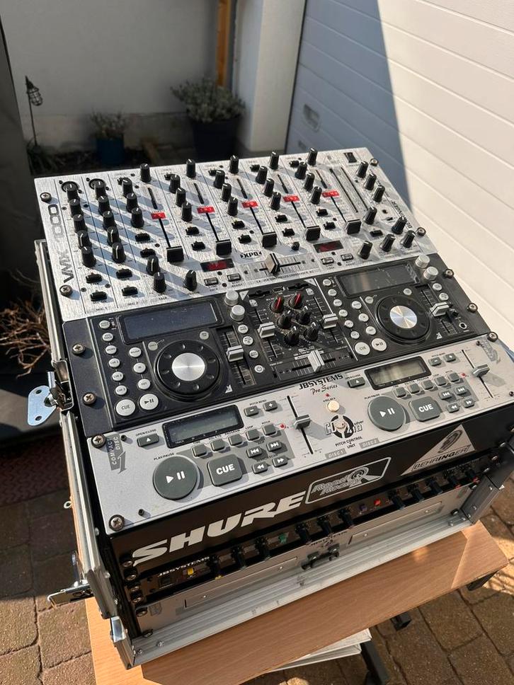 Discobar met luidsprekers JB Systems, Muziek en Instrumenten, Dj-sets en Draaitafels, Gebruikt, Dj-set, Behringer, Ophalen