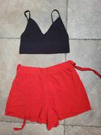 Mooi rood shortje mt 176 (zie foto's), Enlèvement ou Envoi, Comme neuf, Fille, Pantalon