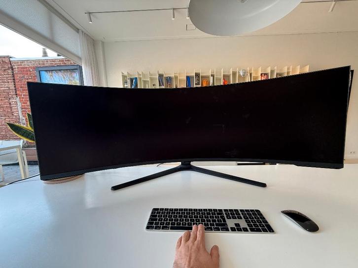 Samsung Odyssey Neo G9 57" — Dual 4K 240Hz, Informatique & Logiciels, Moniteurs, Comme neuf, 101 à 150 Hz, DisplayPort, HDMI, Gaming