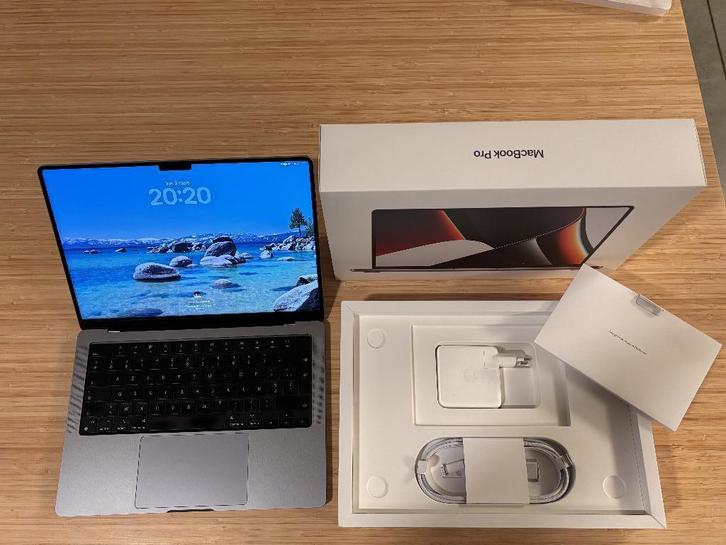 MacBook Pro M1 Pro 14 inch, Computers en Software, Apple Macbooks, Zo goed als nieuw, MacBook, Overige groottes, 512 GB, 16 GB