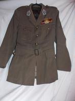 Tunique d'officier belge et BD (1950) Corea volontaire, Enlèvement ou Envoi, Armée de terre, Vêtements ou Chaussures