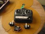 GRAUPNER RADIO COMMANDE 40 MHZ+2servos+ récepteur, Télécoms, Enlèvement ou Envoi, Utilisé, Émetteur et Récepteur