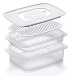 Beleg schalen, Huis en Inrichting, Keuken | Tupperware, Ophalen of Verzenden, Nieuw, Wit, Overige typen