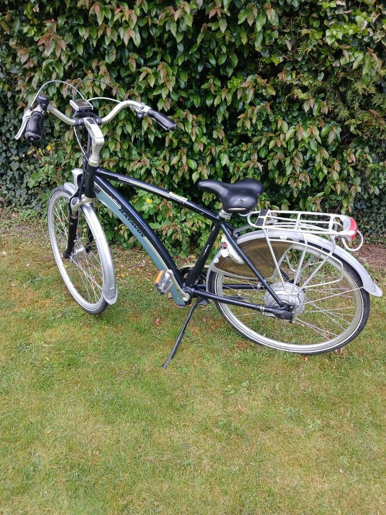 Elektrische fiets Batavus, Ophalen
