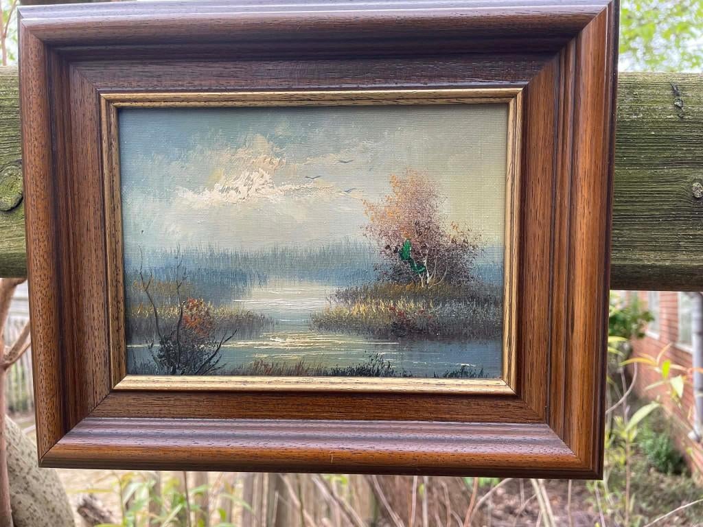 petit tableau, Antiquités & Art, Art | Peinture | Classique, Enlèvement