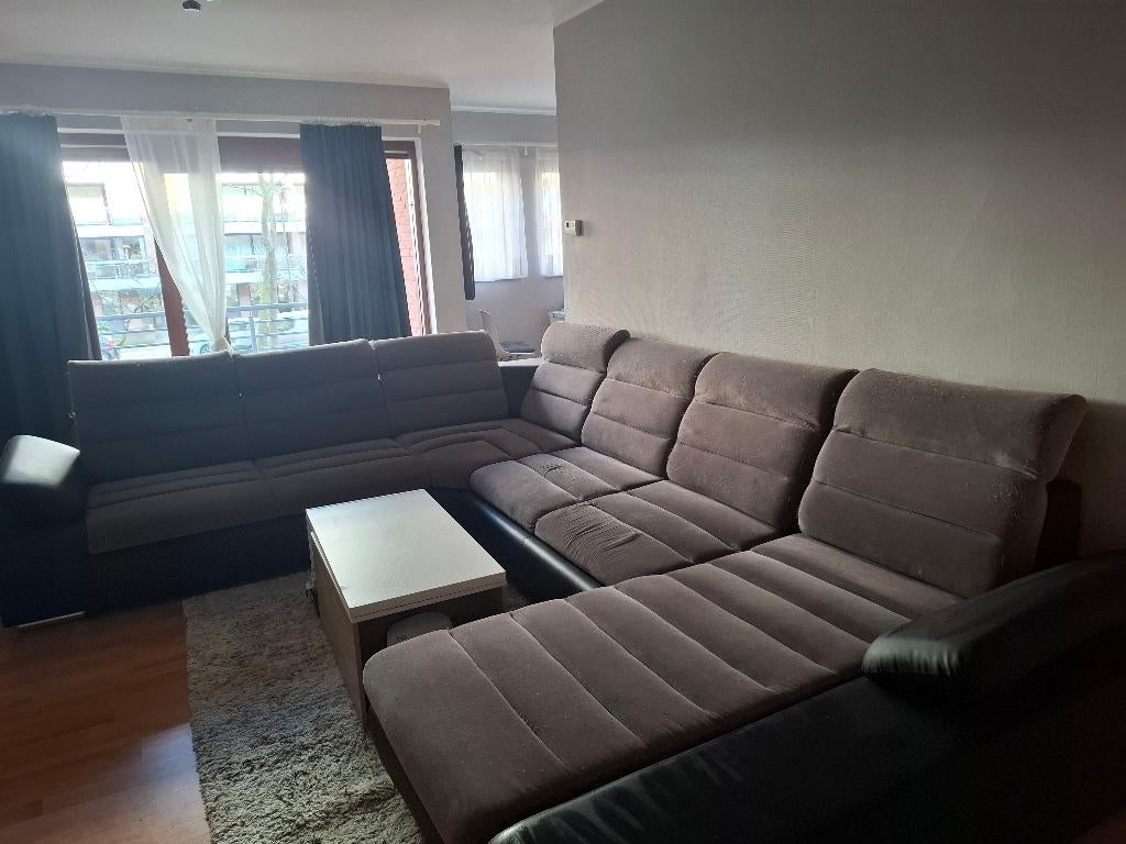 CANAPE EN U XXL - A DONNER, Huis en Inrichting, Zetels | Zetels, Gebruikt, Hoekbank, Overige maten, 300 cm of meer, 100 tot 125 cm