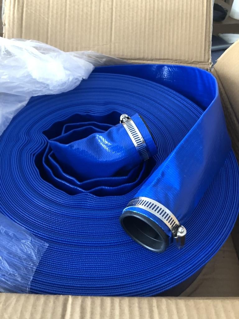 Tuyau incendie ou pompe à eau 50m/5cm diamètre, Tuin en Terras, Waterpompen, Nieuw, Ophalen