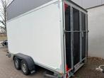 Gesloten aanhangwagen dubbelas - 2700kg, Auto diversen, Aanhangers en Bagagewagens, Ophalen, Gebruikt