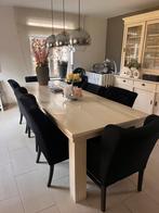 Grote, stevige steigerhouten eettafel, 270/97, Enlèvement, Utilisé