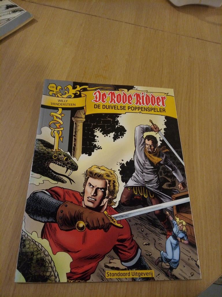 De rode ridder.  De duivelse poppenspeler nummer 239, Ophalen of Verzenden