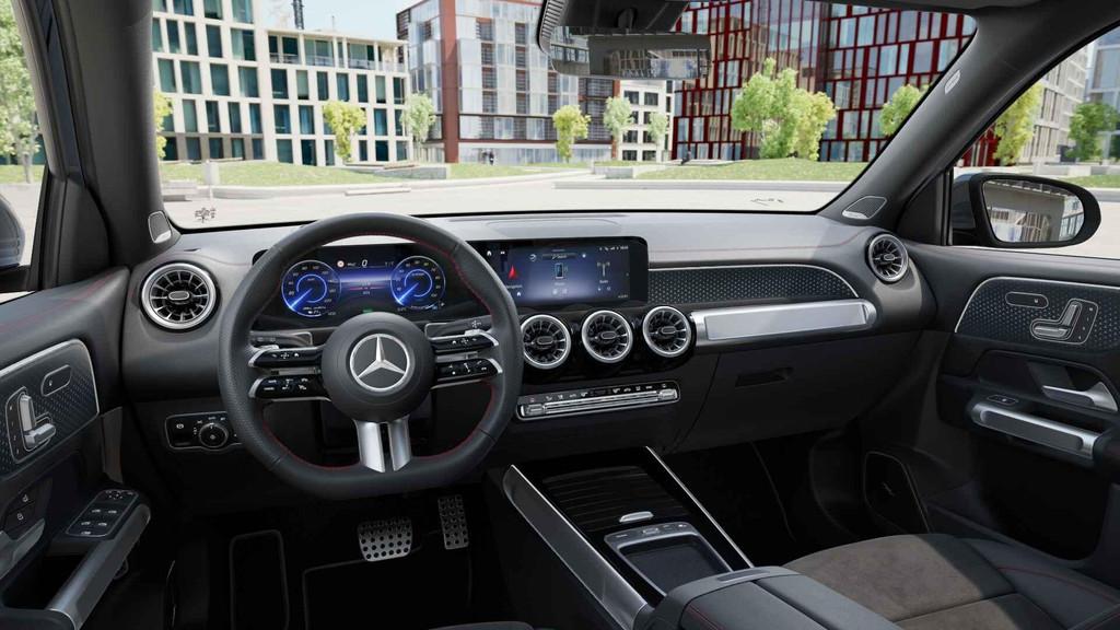 Mercedes-Benz EQB-Klasse 250+ AMg Line | 7 Zitter | Panorami, 525 km, Stof, EQB, Zwart