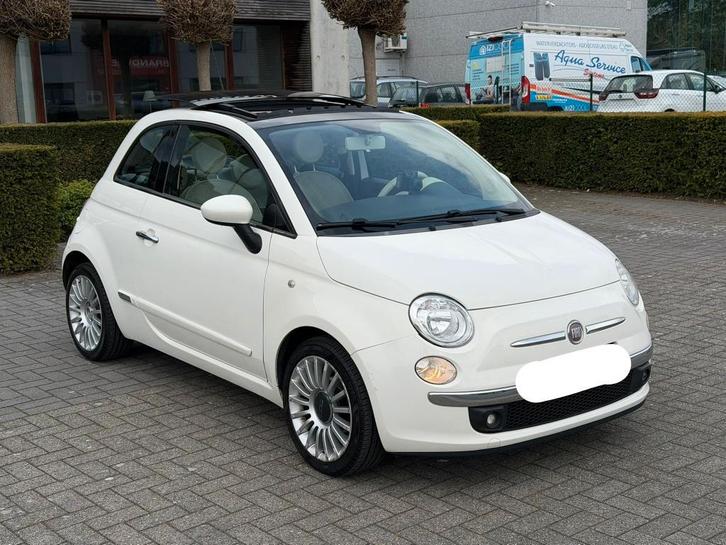 Fiat 500 1.2 essence, toit ouvert, GPS, climatisation, Autos, Fiat, Particulier, ABS, Airbags, Air conditionné, Alarme, Ordinateur de bord