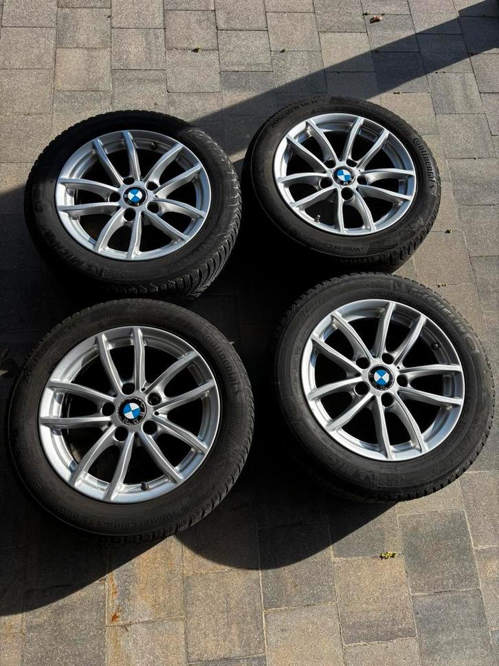 Jantes 16 pouces BMW d'origine, pneus d'hiver, Autos : Pièces & Accessoires, Pneus & Jantes, Jante(s), Pneus hiver, 16 pouces