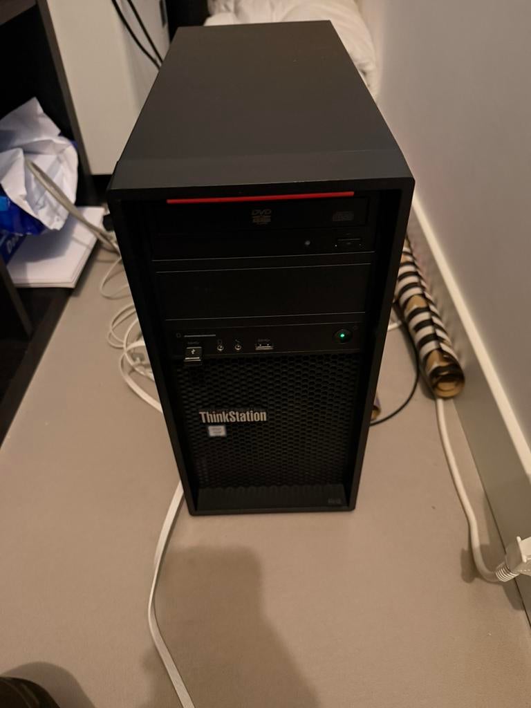 Lenovo Thinkstation P410 Tower Windows 11, Computers en Software, Desktop Pc's, Ophalen, Gebruikt, 32 GB, SSD