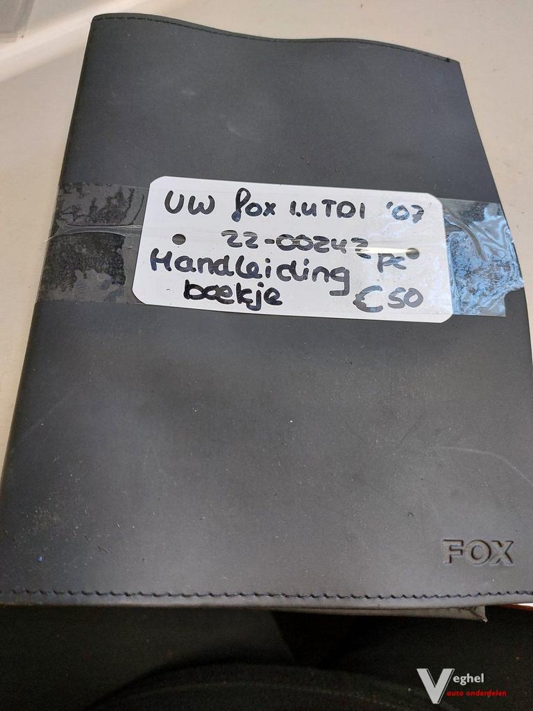 VW Fox 1.4TDI handleidingboekje '07, Auto diversen, Handleidingen en Instructieboekjes, Ophalen of Verzenden