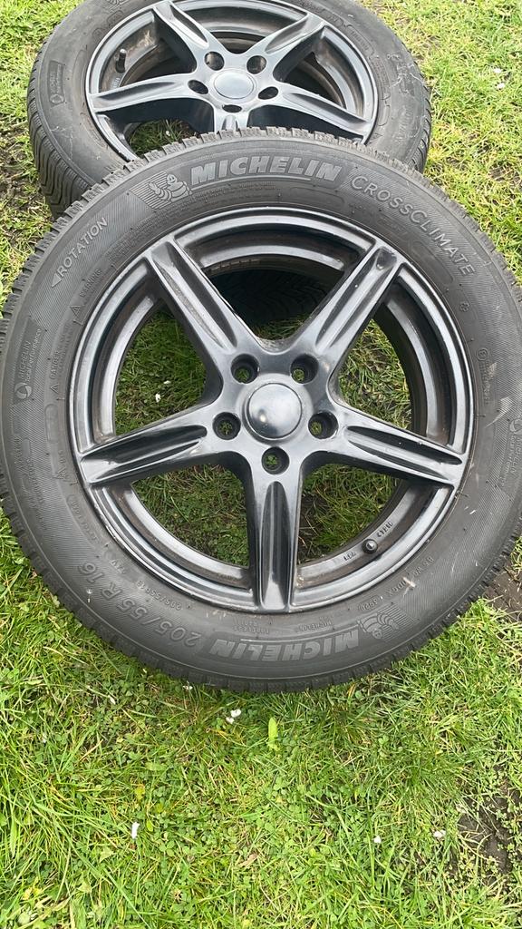 Jantes 16pouces 5x110, Autos : Pièces & Accessoires, Pneus & Jantes, Enlèvement, 16 pouces, Pneu(s)