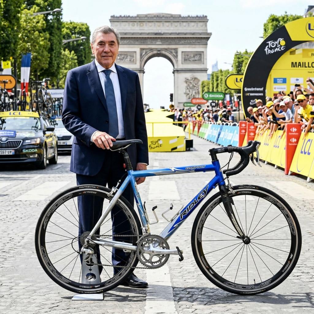 Ridley Koersfiets | Tour de France | Merckx, Fietsen en Brommers, Elektrische fietsen, Ophalen of Verzenden