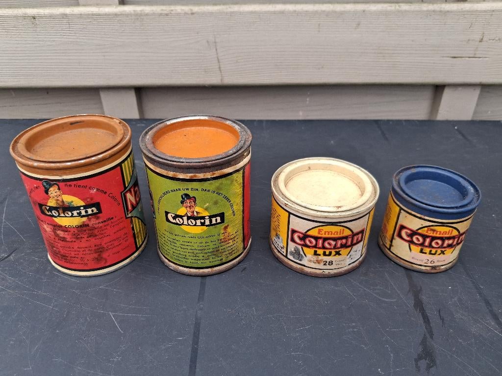 ancien lot de canettes de NATIONAL CALORIE, Collections, Boîte en métal, Utilisé, Enlèvement ou Envoi