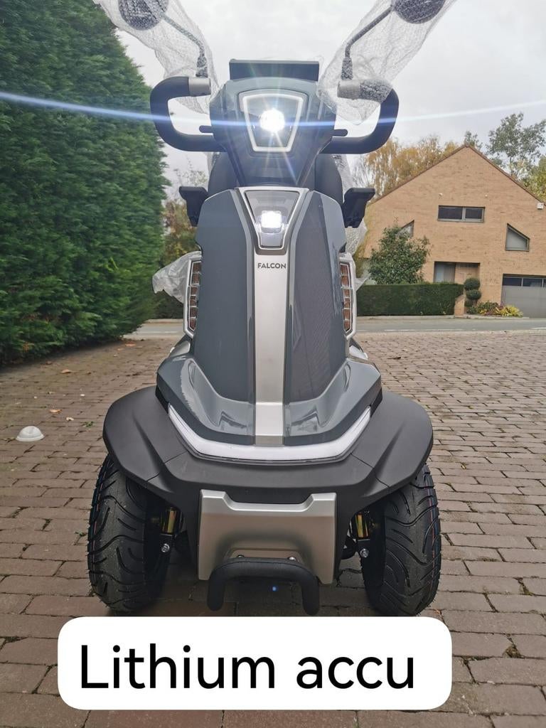 Batterie lithium Scooter FalconPlus d'info 0488826971, Divers, Chaises roulantes, Comme neuf, Fauteuil roulant électrique, Pliant