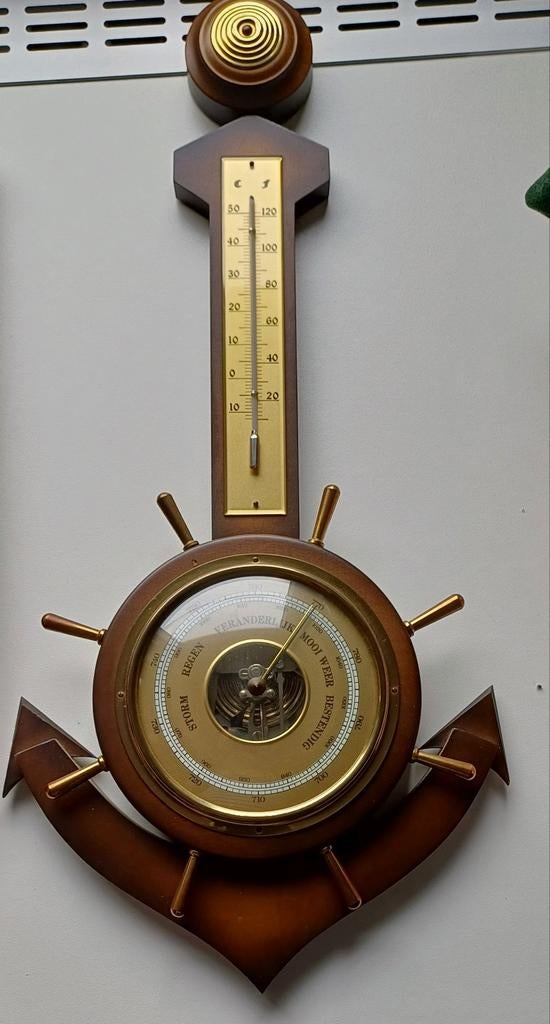 Mooie antieke perfect werkende barometer, Ophalen