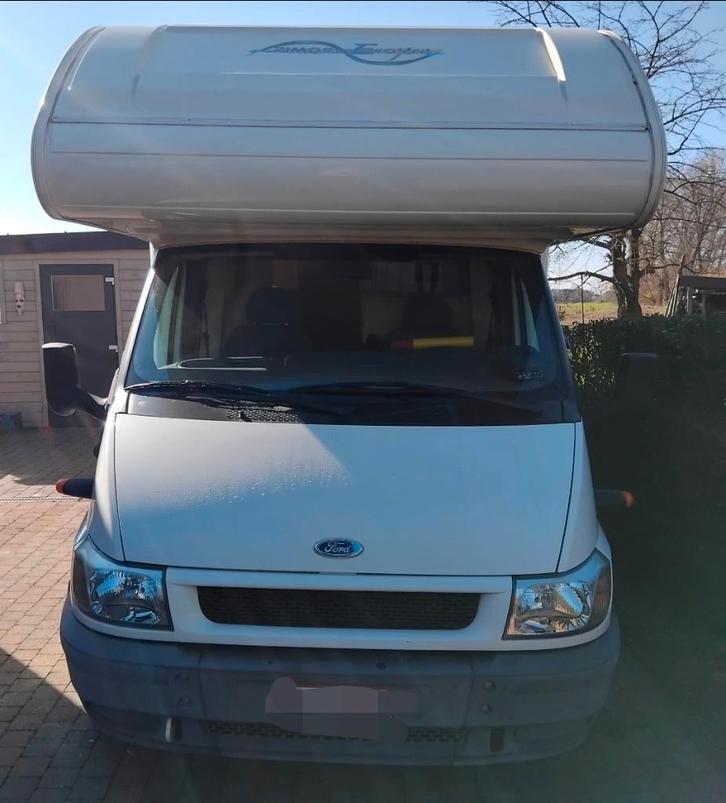 Transit 2.4 TDCi Rimor bj. 2005 49000km 1ste eigenaar, Caravans en Kamperen, Mobilhomes, Bedrijf, tot en met 6, Alkoof, Ford, Ford