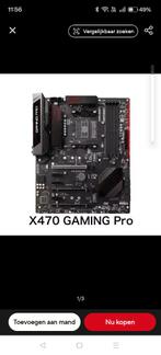 AMD 5800x en 470 MSI pro Carbon ddr4 moederbord, Ophalen, DDR4, Zo goed als nieuw, Socket AM4