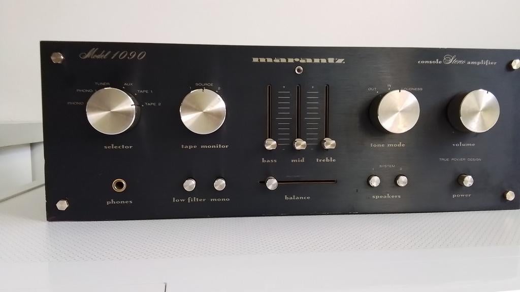 VINTAGE MARANTZ VERSTERKER MODEL 1090 BLACK EDITION, Enlèvement, Marantz