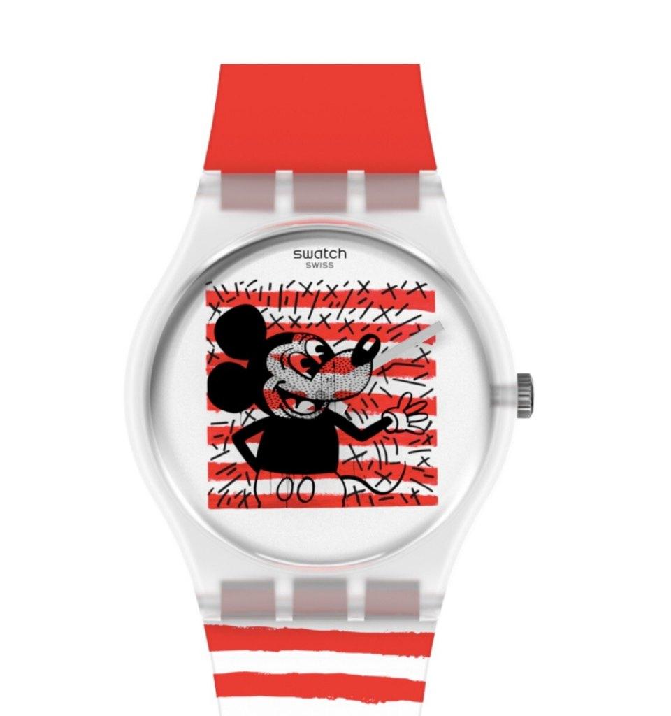 Swatch - Mickey Mouse X Keith Haring (Nieuw !!), Verzamelen, Overige Verzamelen, Nieuw, Ophalen of Verzenden