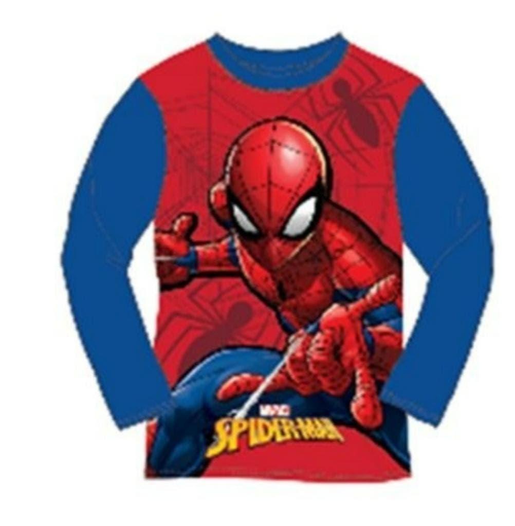 Spiderman Longsleeve Shirt BL - Maat 98 - Marvel - Katoen, Kinderen en Baby's, Kinderkleding | Maat 98, Nieuw, Ophalen of Verzenden
