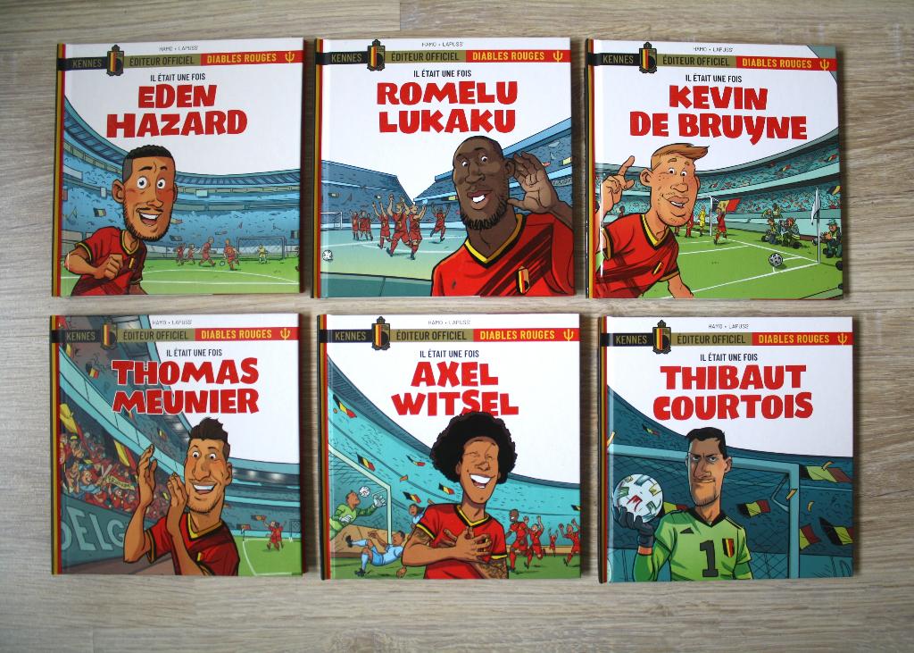 "Il était une fois les Diables Rouges" 2021, Livres, Enlèvement ou Envoi, Série complète ou Série, Comme neuf, Divers auteurs