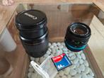 canon 28-80 3.5-5.6 + eos / fd adapter + 50mm f2.8 +cf 64mb, Ophalen of Verzenden, Zo goed als nieuw