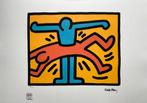 Belle lithographie + certificat • Keith Haring #/150, Antiquités & Art, Enlèvement ou Envoi