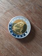 CHINA - PANDA - Verzilverd en verguld -, Postzegels en Munten, Ophalen of Verzenden
