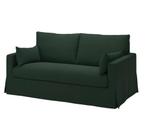 HYLTARP 2-zitsbank, Tallmyra donkergroen Sofa, Ophalen, Zo goed als nieuw, Hout