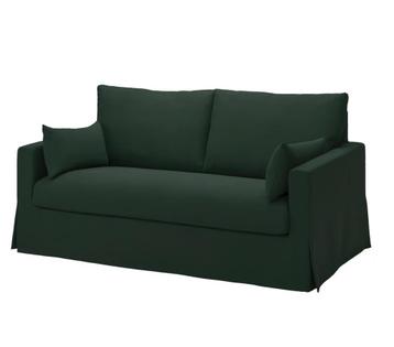 HYLTARP 2-zitsbank, Tallmyra donkergroen Sofa beschikbaar voor biedingen
