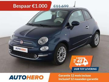 Fiat 500 1.2 Lounge (bj 2019) beschikbaar voor biedingen