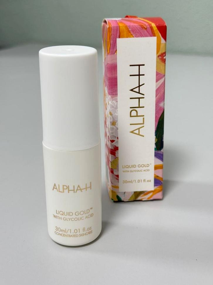 Alpha-H Liquid Gold Travelsize - Exfoliant AHA-behandeling, Handtassen en Accessoires, Uiterlijk | Gezichtsverzorging, Nieuw, Verzorging