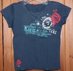 Donkerblauw T-shirt van s.Oliver – mt 128-134, Kinderen en Baby's, Kinderkleding | Maat 128, Meisje, Ophalen of Verzenden, Zo goed als nieuw