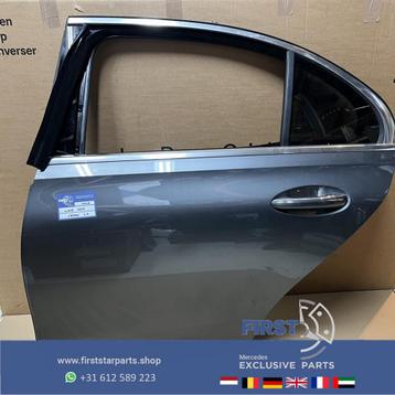 W206 LIMOUSINE C KLASSE DEUR PORTIER GRIJS COMPLEET LINKSACH beschikbaar voor biedingen