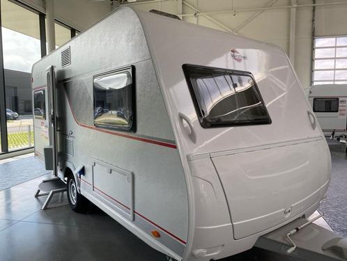 Burstner Premio 455 TS, Caravans en Kamperen, Caravans, Bedrijf, tot en met 4, 750 - 1000 kg, Standaardzit, Bürstner, Lengtebed