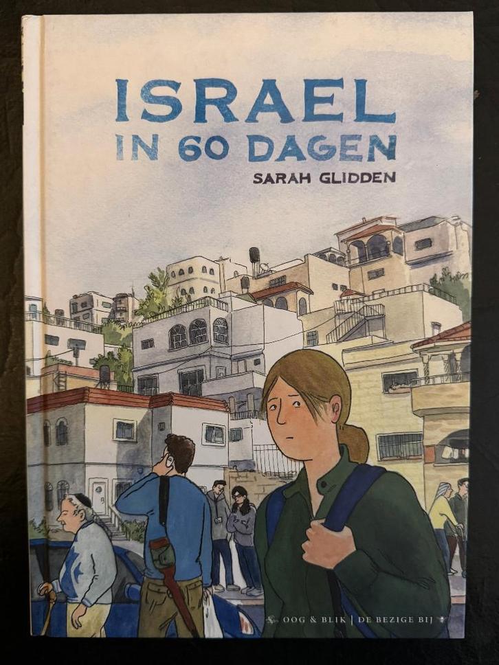 HC "Israël in 60 dagen" - Sarah Glidden, Boeken, Stripverhalen, Zo goed als nieuw, Eén stripboek, Ophalen of Verzenden